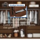 Guarda Roupa Casal Ripado 6 Portas 4 Gavetas Suburban Havana/