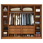 Guarda Roupa Casal Ripado 6 Portas 6 Gavetas - Barcelona-cina