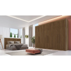 Guarda Roupa Casal Ripado 6 Portas 6 Gavetas - Potente-braúna