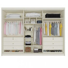 Guarda Roupa Casal Ripado 6 Portas 6 Gavetas Potente Móveis E