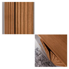 Guarda Roupa Casal Ripado 6 Portas Em Mdf Denver Rufato