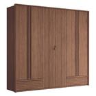 Guarda Roupa Casal Ripado 6 Portas Porto Jatobá