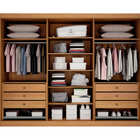 Guarda Roupa Casal Ripado Com Espelho 6 Portas 6 Gavetas - Ne