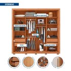 Guarda-roupa Casal Ripado Com Espelhos 2 Portas E 4 Gavetas S