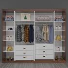 Guarda-roupa Casal Rivoli 100%mdf 6 Portas 6 Gav Bom Pastor