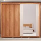 Guarda-roupa Casal Romanus 2 Portas 4 Gavetas Com Espelho Rip