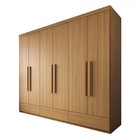 Guarda-roupa Casal Romênia 6 Portas 7 Gavetas Camaru - Panora