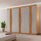 Guarda Roupa Casal Rommeo 100 Mdf 6 Portas E 6 Gavetas Modern