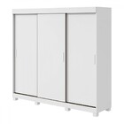 Guarda-roupa Casal Saion Plus 3 Portas 3 Gavetas Branco - Móv