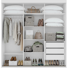 Guarda-roupa Casal Saion Plus 3 Portas 3 Gavetas Branco - Móv