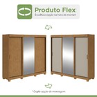 Guarda-roupa Casal Saion Plus 3 Portas 3 Gavetas Com Espelho