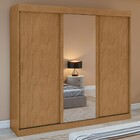 Guarda-roupa Casal Saion Plus 3 Portas 3 Gavetas Com Espelho