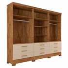 Guarda-roupa Casal San Diego 6 Portas 9 Gavetas Canelato/bril