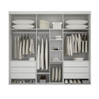 Guarda Roupa Casal San Miguel 6 Portas 6 Gavetas Rufato