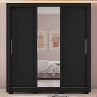 Guarda-roupa Casal Santiago 3 Portas 2 Gavetas Com Espelho Pr