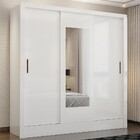 Guarda-roupa Casal Santiago 3 Portas 3 Gavetas Com Espelho Br