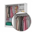 Guarda-roupa Casal Santiago 3 Portas 3 Gavetas Com Espelho Br