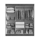 Guarda-roupa Casal Sartori 6 Portas 2 Gavetas 100% Mdf Branco