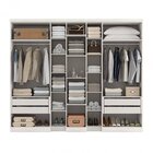 Guarda-roupa Casal Selecto Glass 7 Portas Com Espelho Thb