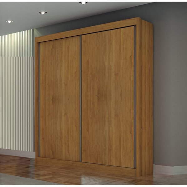 Guarda Roupa Casal Sem Espelho 2 Portas 3 Gavetas São Paulo F
