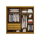 Guarda Roupa Casal Sem Espelho 2 Portas 3 Gavetas São Paulo F