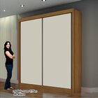 Guarda Roupa Casal Sem Espelho 2 Portas 3 Gavetas São Paulo F