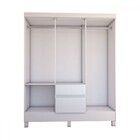Guarda-roupa Casal Senna 6 Portas 2 Gavetas Branco - Panorama