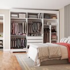 Guarda-roupa Casal Serena 3 Portas 3 Gavetas 2,22 Metros Com