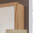 Guarda-roupa Casal Severo 6 Portas 6 Gavetas Capuccino/terrac