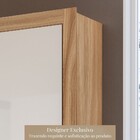 Guarda-roupa Casal Severo 6 Portas 6 Gavetas Com Espelho Capu