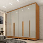 Guarda-roupa Casal Sevila 6 Portas 8 Gavetas 31579 Cinamomo/o