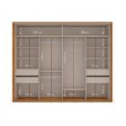 Guarda-roupa Casal Sevilha 2 Portas 4 Gavetas 40230628 Freijó