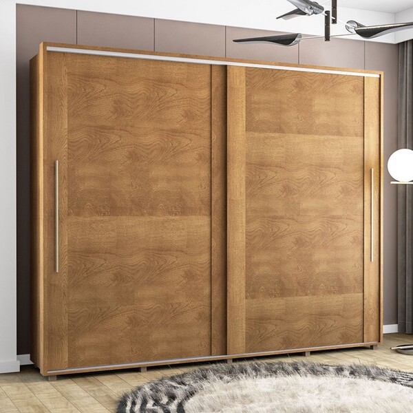 Guarda-roupa Casal Sevilha 2 Portas 4 Gavetas 40230628 Freijó