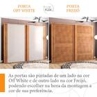 Guarda-roupa Casal Sevilha 2 Portas 4 Gavetas 40230628 Freijó
