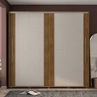 Guarda-roupa Casal Sevilha 2 Portas 4 Gavetas 40230634 Freijó