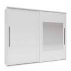 Guarda-roupa Casal Sevilha 2 Portas 4 Gavetas Com Espelho Fle