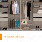 Guarda-roupa Casal Sevilha 2 Portas 4 Gavetas Flex 40230605 B