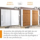Guarda-roupa Casal Sevilha 2 Portas 4 Gavetas Flex 40230605 B