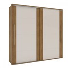 Guarda-roupa Casal Sevilha 2 Portas 4 Gavetas Freijó/off Whit