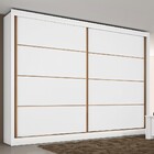 Guarda-roupa Casal Sevilha 2 Portas 6 Gavetas 100% Mdf Branco