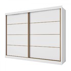 Guarda-roupa Casal Sevilha 2 Portas 6 Gavetas 100% Mdf Branco
