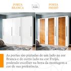 Guarda-roupa Casal Sevilha 3 Portas 4 Gavetas 40230612 Branco