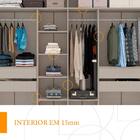 Guarda-roupa Casal Sevilha 3 Portas 4 Gavetas Flex Freijó/bra