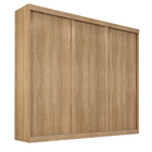 Guarda Roupa Casal Sevilha 3 Portas  Correr 6 Gav.