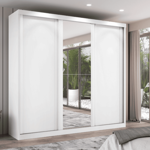 Guarda Roupa Casal Sevilha 3 Pts Corre 6 Gav C/ Esp