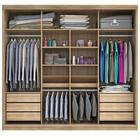 Guarda Roupa Casal Sevilha 3 Pts Corre 6 Gav C/ Esp