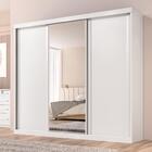 Guarda Roupa Casal Sevilha 3 Pts Correr 6 Gav C/ Porta Espelh