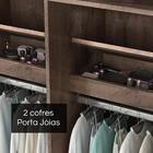 Guarda Roupa Casal Sevilha 3 Pts Correr 6 Gav C/ Porta Espelh