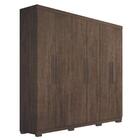 Guarda-roupa Casal Sevilha 6 Portas Wengue Naturale