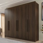Guarda-roupa Casal Siena 6 Portas 6 Gavetas 100% Mdf Savana -